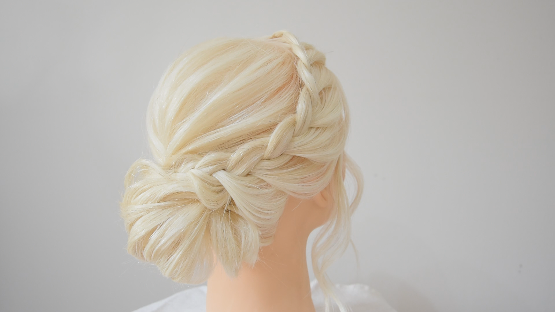 elegant updo